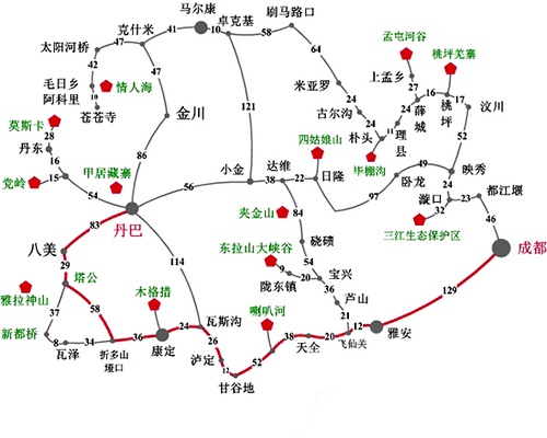 丹巴至泸定最新路况详解